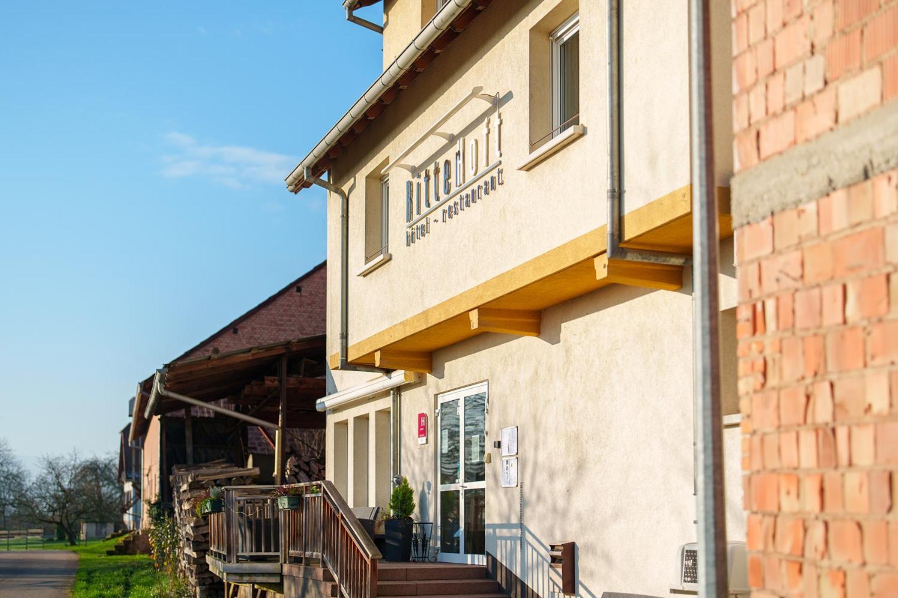 Logis Hotel Restaurant Ritter'Hoft Morsbronn-les-Bains Zewnętrze zdjęcie